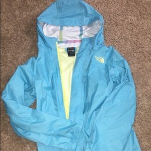 Girls North Face Rain Coat